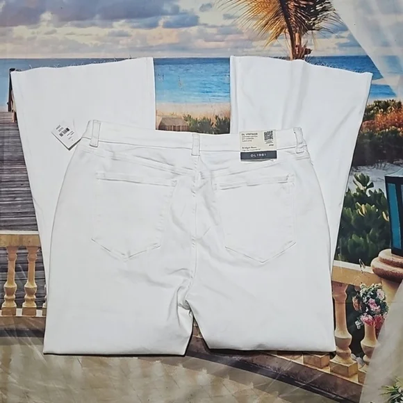 DL1961 Bridget High Rise Bootcut Raw Hem Jeans Size 20W NWT - Picture 7 of 7